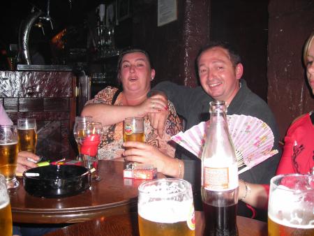 la soirée au pub