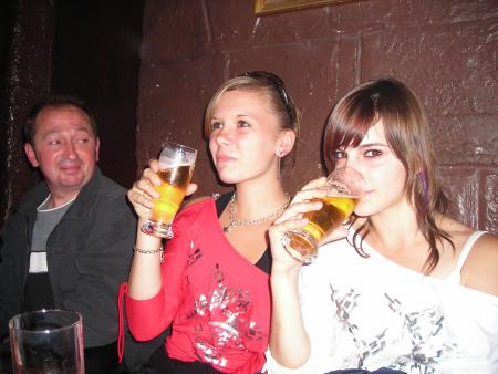 la soirée au pub