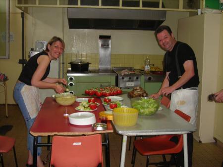 les preparatifs