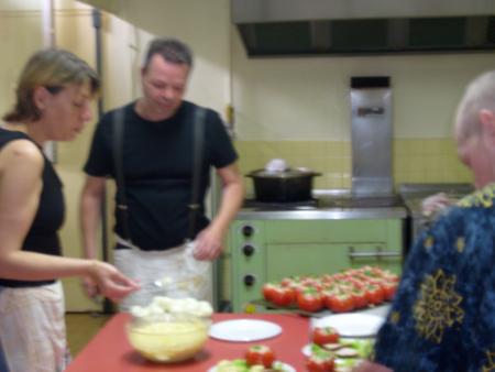 les preparatifs