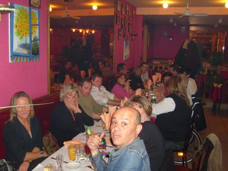 le vendredi soir  au resto