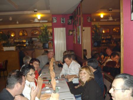 le vendredi soir  au resto